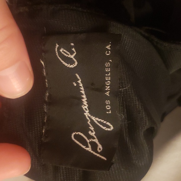 vintage benjamin A los angeles black dress - Picture 2 of 3